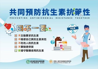 共同預防抗生素抗藥性