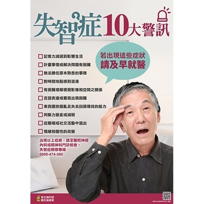 失智症10大警訊